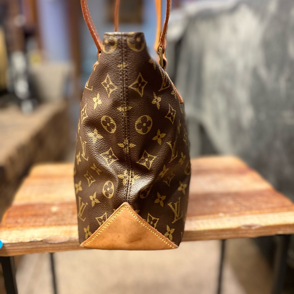 Authentic Louis Vuitton Cabas Piano Shoulder Bag Monogram Canvas + COA Included - Picture 4 of 16